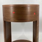 Open Box: Claremont Round Nightstand (15") - Cool Walnut