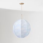 Open Box: Cloud Linen Pendant - Light Bronze