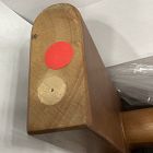 Open Box: Nils Chair Ottoman - Performance Chenille Crossweave Elm, Cool Walnut