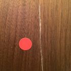 Open Box: Slatted Media Console (67") - Walnut, Dark Bronze