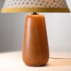 Emma Chamberlain Wooden Table Lamp (16.5")