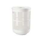 Open Box: Ume Laundry Basket w/Lid, Tall - White