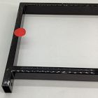 Open Box: Yamazaki Line 2-Tier Adjustable Shoe Rack - Black