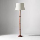 Emma Chamberlain Wood &amp; Lacquer Floor Lamp (63")