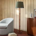Emma Chamberlain Wood &amp; Lacquer Floor Lamp (63")