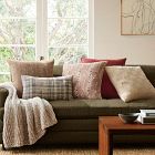 Tonal Fern Pillow Cover