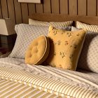 Emma Chamberlain Corduroy Button Pillow