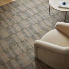 Melange Grid Flatweave Wool Rug