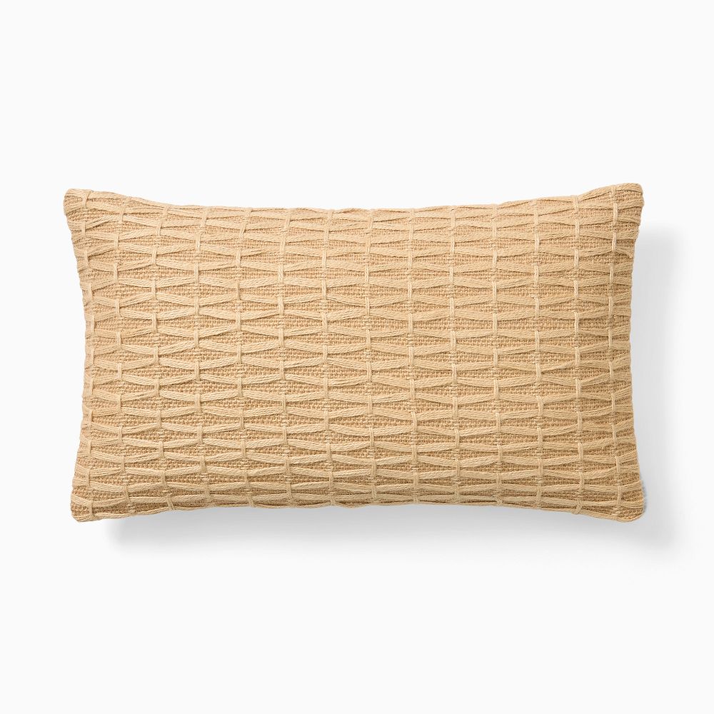 Chunky Woven Jute Pillow
