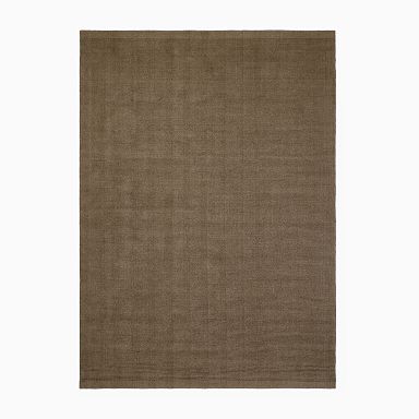 Evan Mini Ribbed Wool Rug Cognac