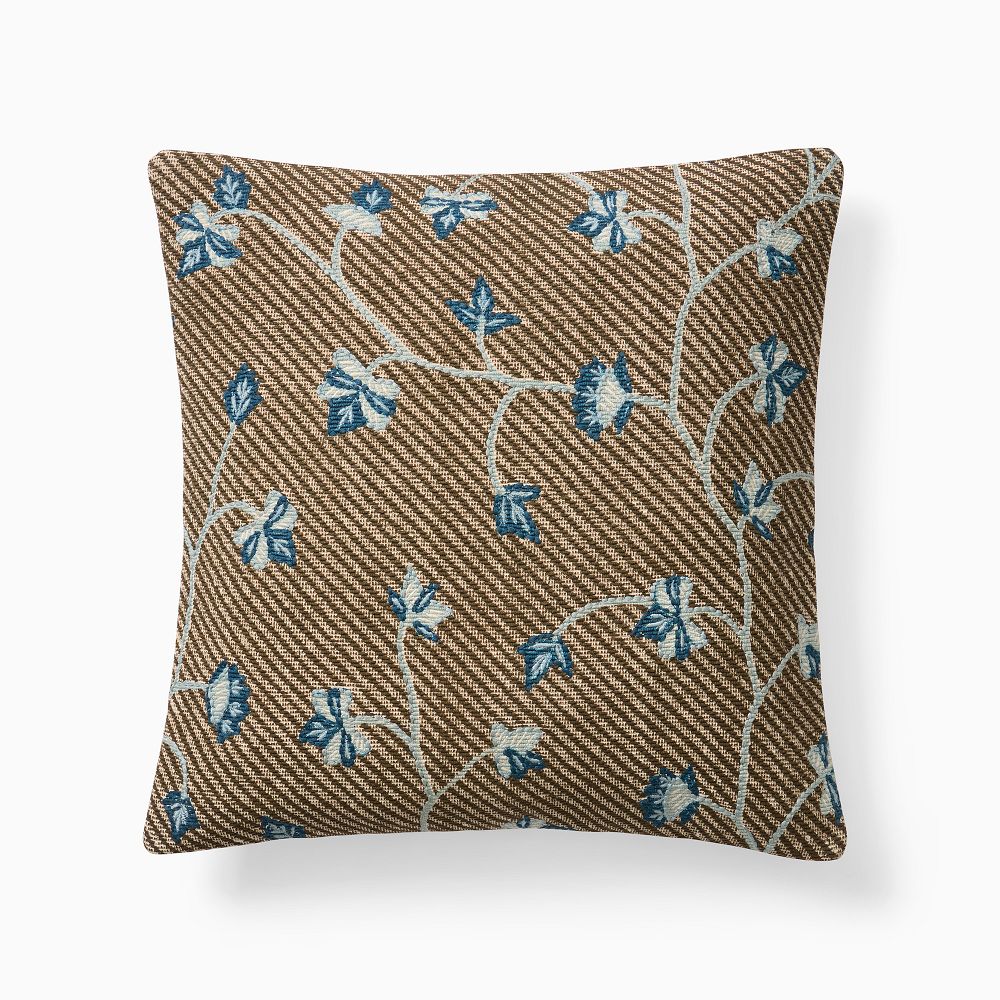 Palampore Twill Pillow Cover - 18"x18", Mist