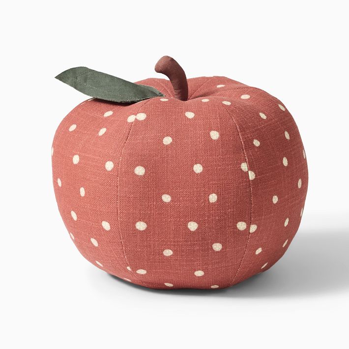 Emma Chamberlain Apple Pillow | West Elm