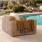 Emma Chamberlain Striped Beach Towel