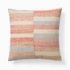 Spliced Silk Colorblock Pillow Cover
