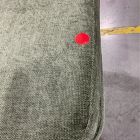 Open Box: Jack Metal Frame Dining Chair - Performance Distressed Velvet Green Spruce, Champagne Bronze