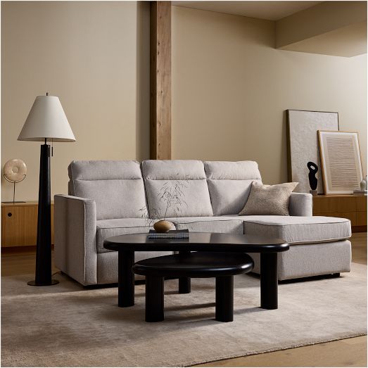 Harris Motion Reclining 3-Piece Chaise Sectional (89") by West Elm