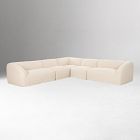 Lorenne Classic L-Modular Washable Slipcover Sectional (136")