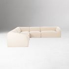 Lorenne Classic L-Modular Washable Slipcover Sectional (136")
