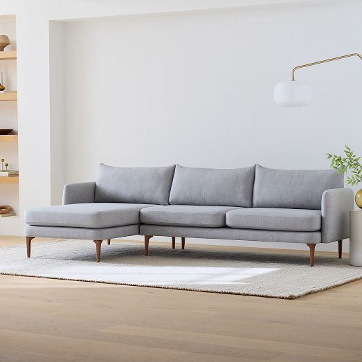 Auburn 2-Piece Chaise Sectional (107") by West Elm
