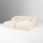Lorenne Double Chaise Washable Slipcover Modular Sectional (88")