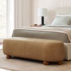 Thalia Leather Bench