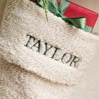 Tannenbaum Boucle Stocking
