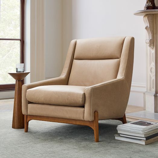 Open Box: Hank Chair - Performance Cozy Boucle Stone, Acorn | West Elm