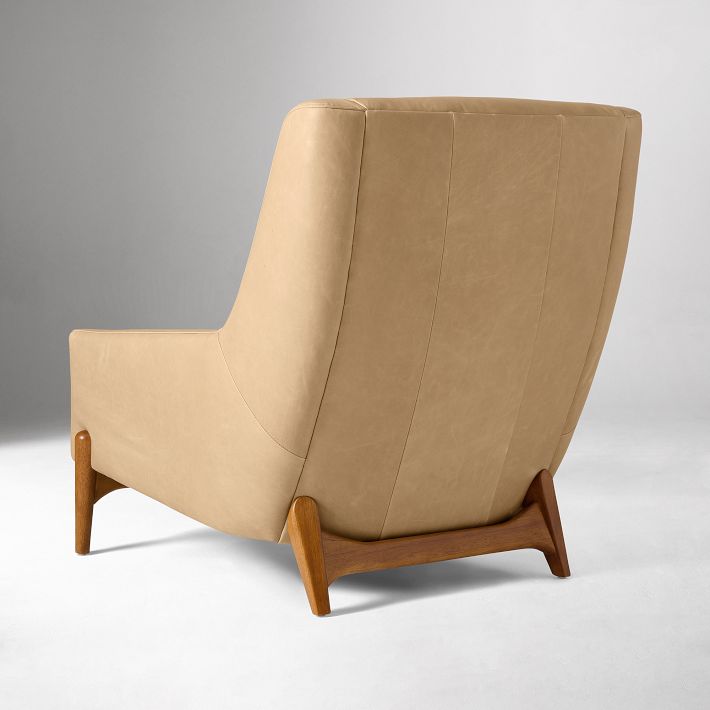 Hank Leather Chair – Top-Grain, Durable Comfort | West Elm