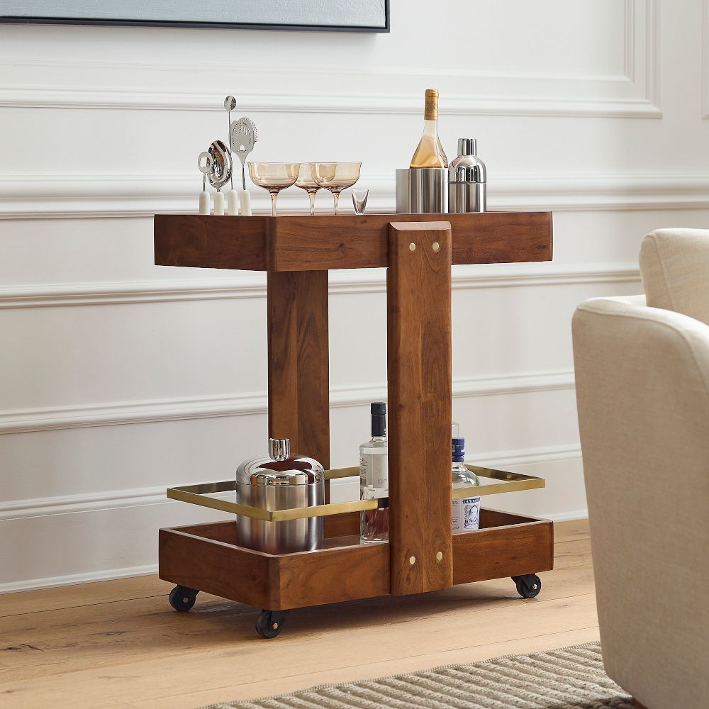 Bridger Bar Cart (27") by West Elm