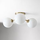 Holling 3-Light Flush Mount (15")