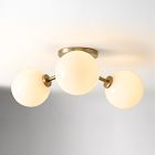 Holling 3-Light Flush Mount (15")