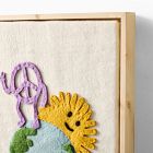 Peace On Earth Felt Framed Wall Art