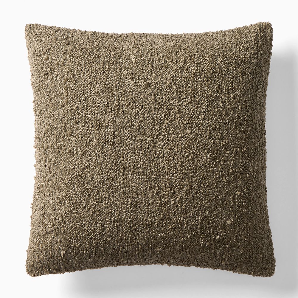 Cozy Boucle Pillow Cover + Down Alternative Insert