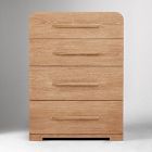 Ava Cerused 4-Drawer Dresser (35")