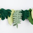 Nivas Collection Felted Leaves Garland