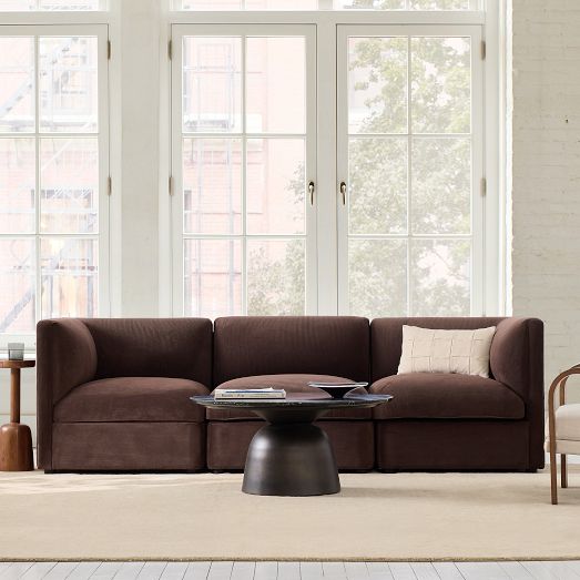 Bowery Storage Modular Sofa (66"-99") by West Elm