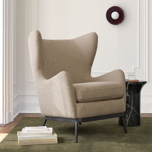 Edgar Chair - Metal Legs by West Elm