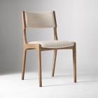Open Box: Damon Cafe Chair - Modern Boucle Oatmeal, Hudson