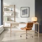 Tandem Desk (60") &amp; Modular Open Shelf Set