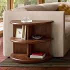 Emma Chamberlain Demi-Lune Side Table (26")