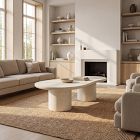 Newcastle Indoor/Outdoor Asymmetrical Coffee Table (60")