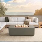 Amaline Rectangle Fire Pit Table (58"&ndash;72")