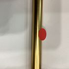 Open Box: Modern Overhang Double Glass Bathroom Shelf - Antique Brass