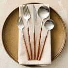 Costa Nova Mito Brushed Stainless Steel Flatware Sets