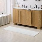 Looped Ribbed Bath Runner