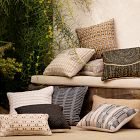 Outdoor Rib Stripe Pillow