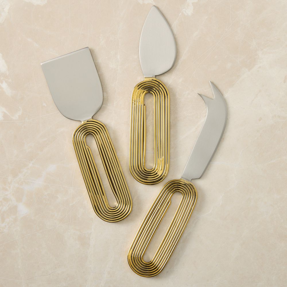 Bodin Wired Cheese Knives (Set of 3)