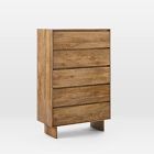 Open Box: Anton Solid Wood 5-Drawer Dresser (36") - Burnt Wax