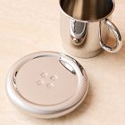 Emma Chamberlain Stainless Steel Mug &amp; Button Saucer Set