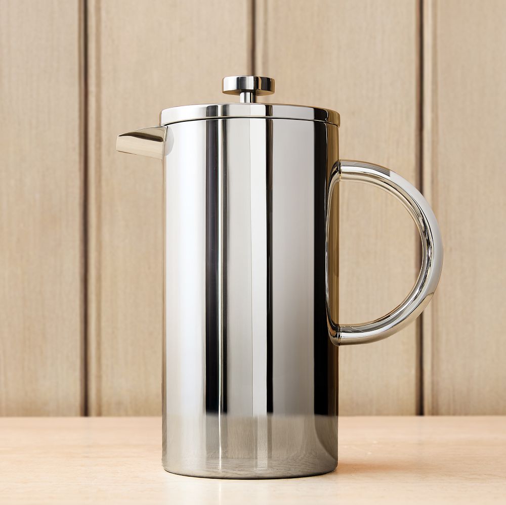 Stainless Steel Button French Press